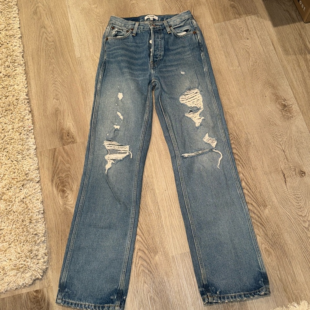 Re/Done 90s High Rise Loose Jeans